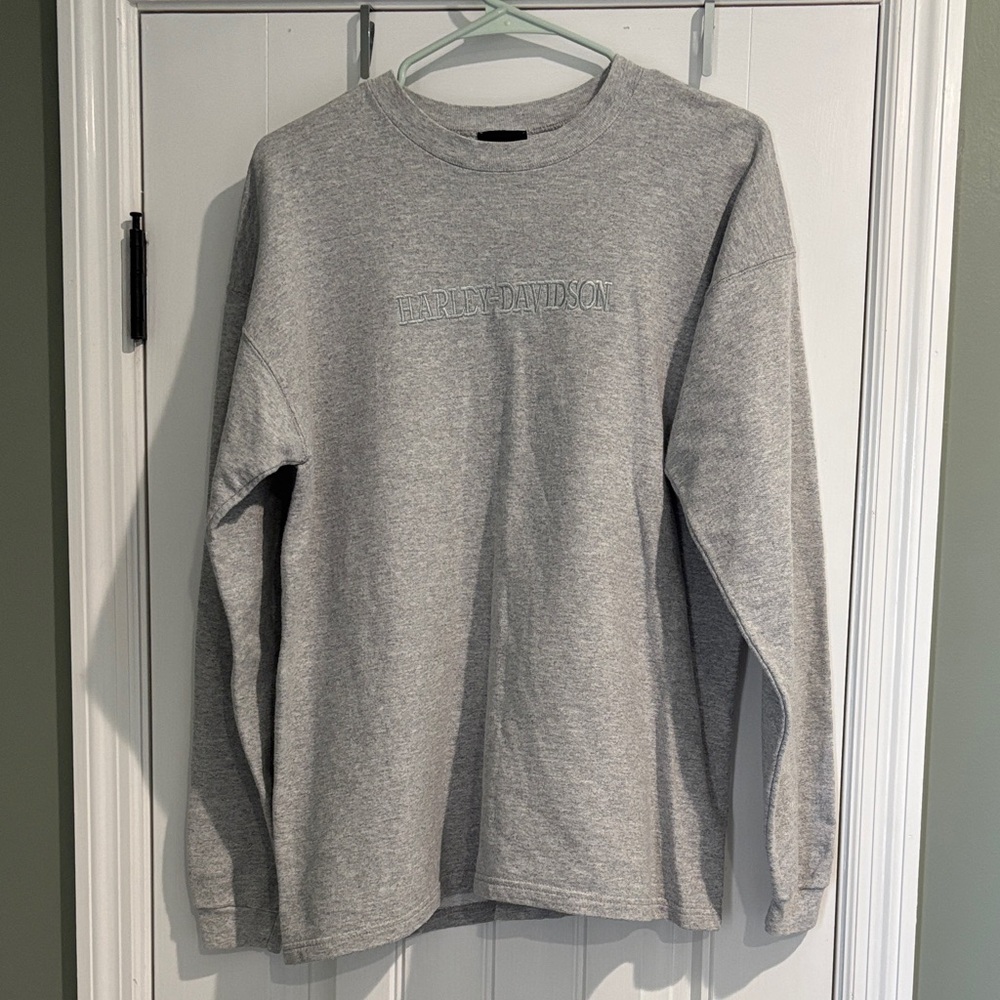 Harley-Davidson Light Gray Long Sleeve